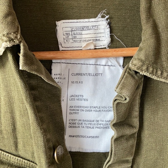 The Slanted Pocket Military Jacket - Picture 2 of 6